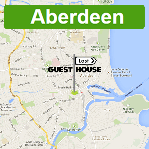 Aberdeen map